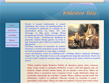 Tablet Screenshot of krolestwoboze.pl